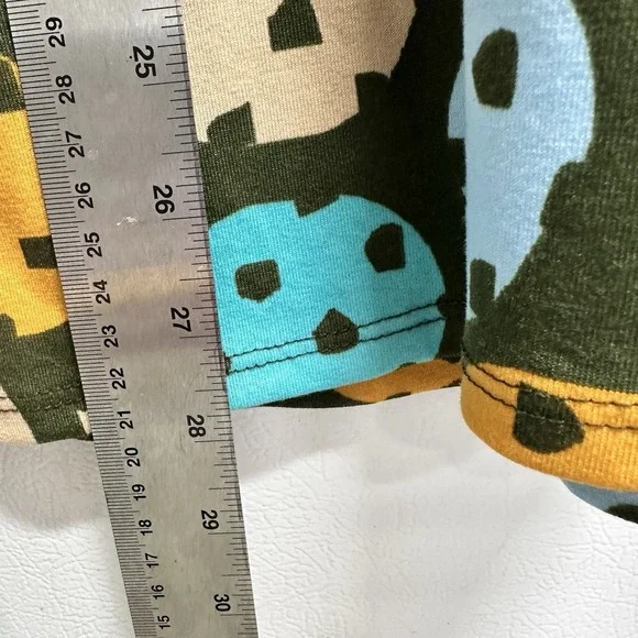 LuLaRoe Sz 3XL Simply Comfortable Fold Over Waist Skirt Bundle Multicolor Casual - Picture 9 of 10